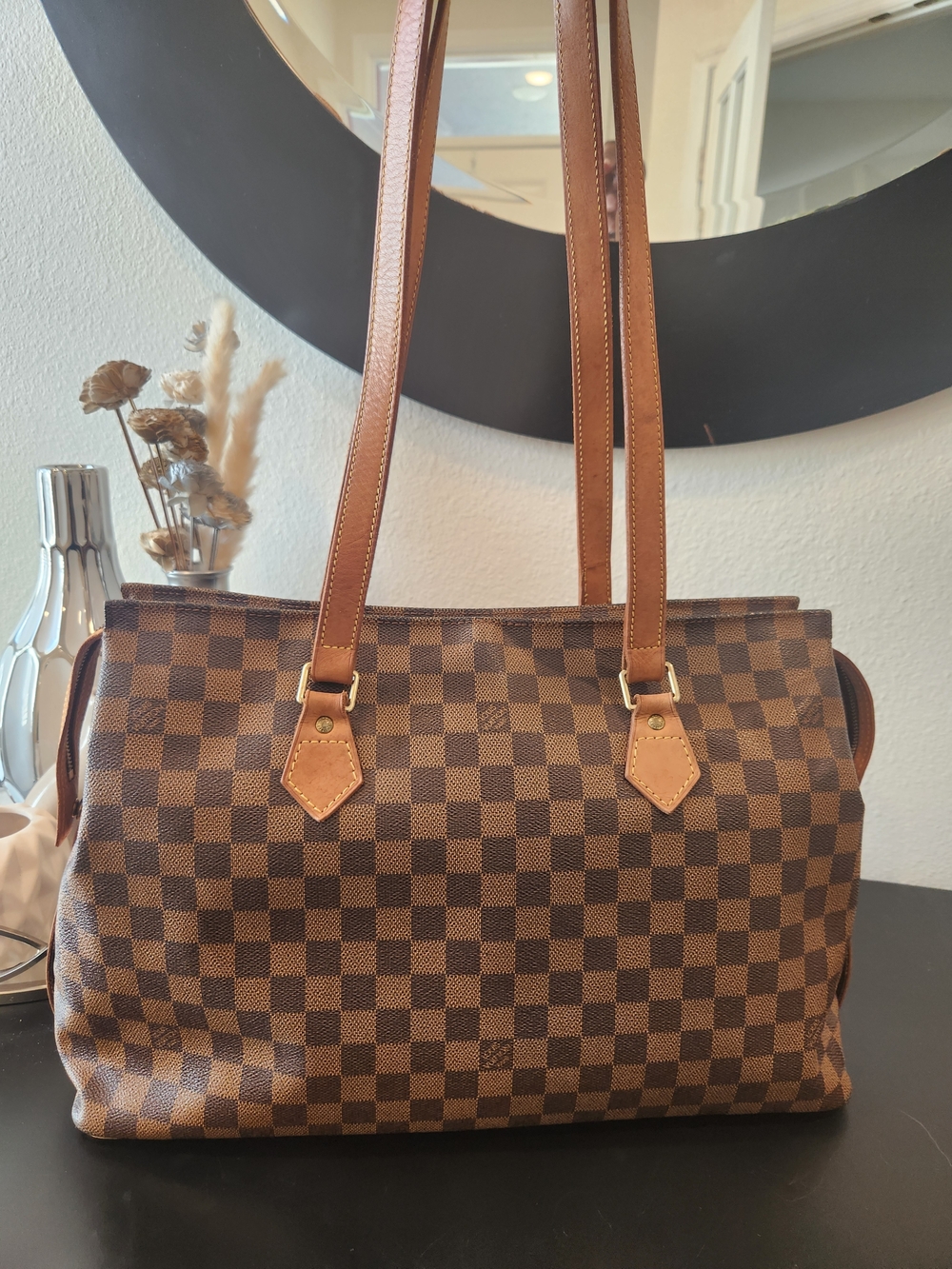 Louis Vuitton Centenaire Edition Damier Ebene Columbine